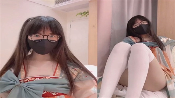 眼镜萌妹古风猫娘白丝嫩穴！高价定制被干到淫荡沦陷