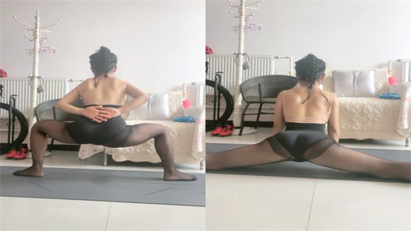 人妻瑜伽教练永嘉 巨乳爆操内射狂干
