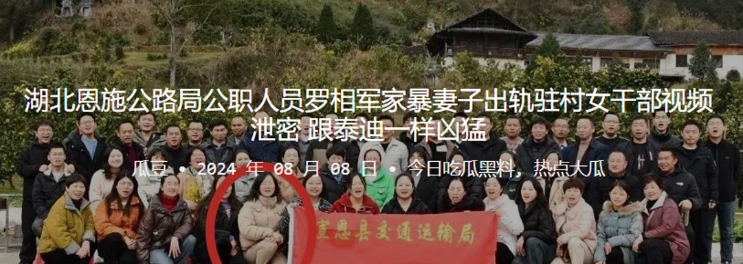 罗相军出轨驻村女干部 视频泄密 泰迪狂干骚穴内射