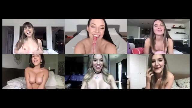 隔离ZOOM淫乱会议 LanaRhoades被同事轮流内射爆操