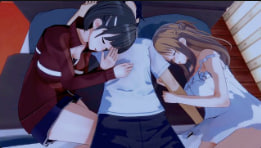 Peh-koi初遇直香，巨乳人妻被爆操内射