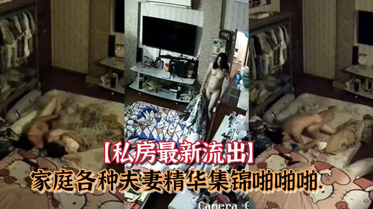 黑客破解家庭摄像头！偷拍夫妻狂操内射精华合集